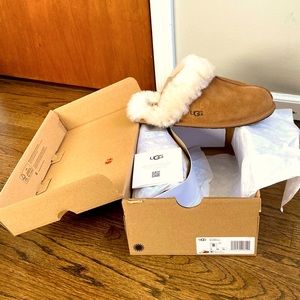 NWT never worn UGG slippers size 8.  They were gifted and are the wrong size.